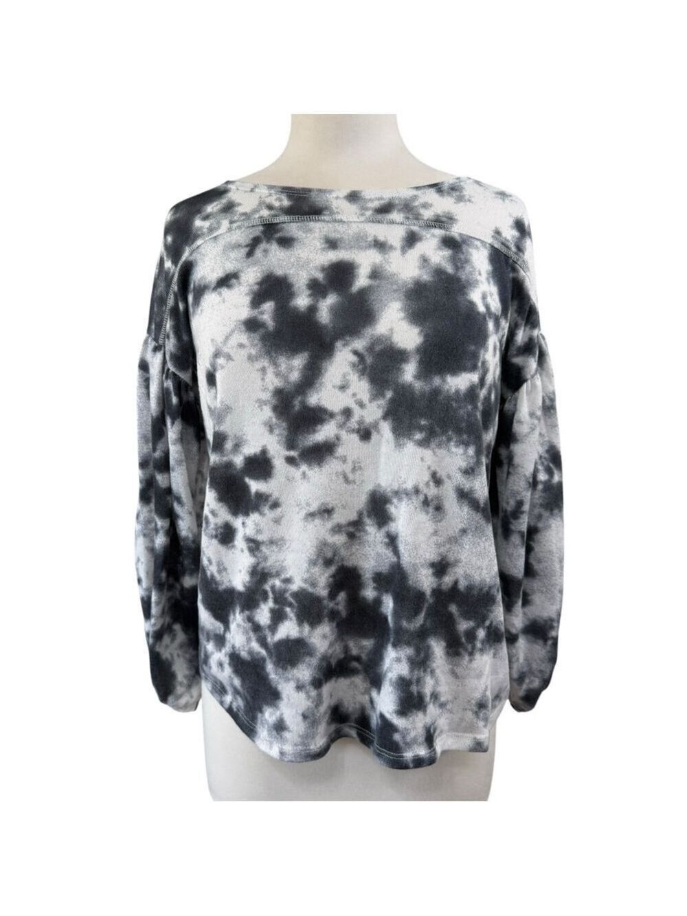 Women's Moda‎ Blouse, M, Black and White